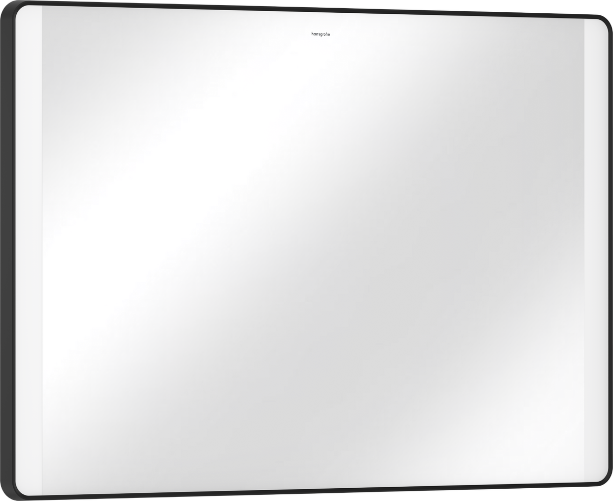 Дзеркало Xarita Lite Q 1000/30 з боковими LED світильниками та ІЧ-датчик, чорний матовий 54977670 - зображення